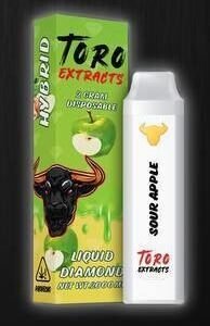 TORO EXTRACTS 2G SOUR APPLE (hybrid)