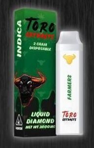 TORO EXTRACTS 2G FARMERS (indica)