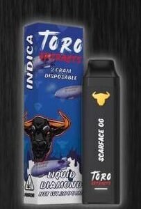 TORO EXTRACTS 2G SCAREFACE OG (indica)