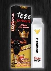 TORO EXTRACTS 2G KING LIFTED LA (indica)